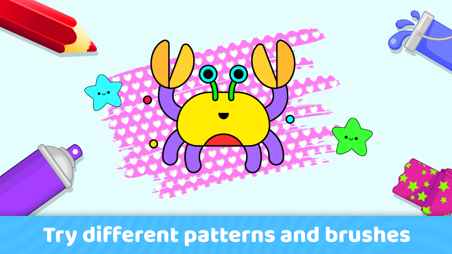 اسکرین شات 3 برنامه Toddler Coloring Book For Kids