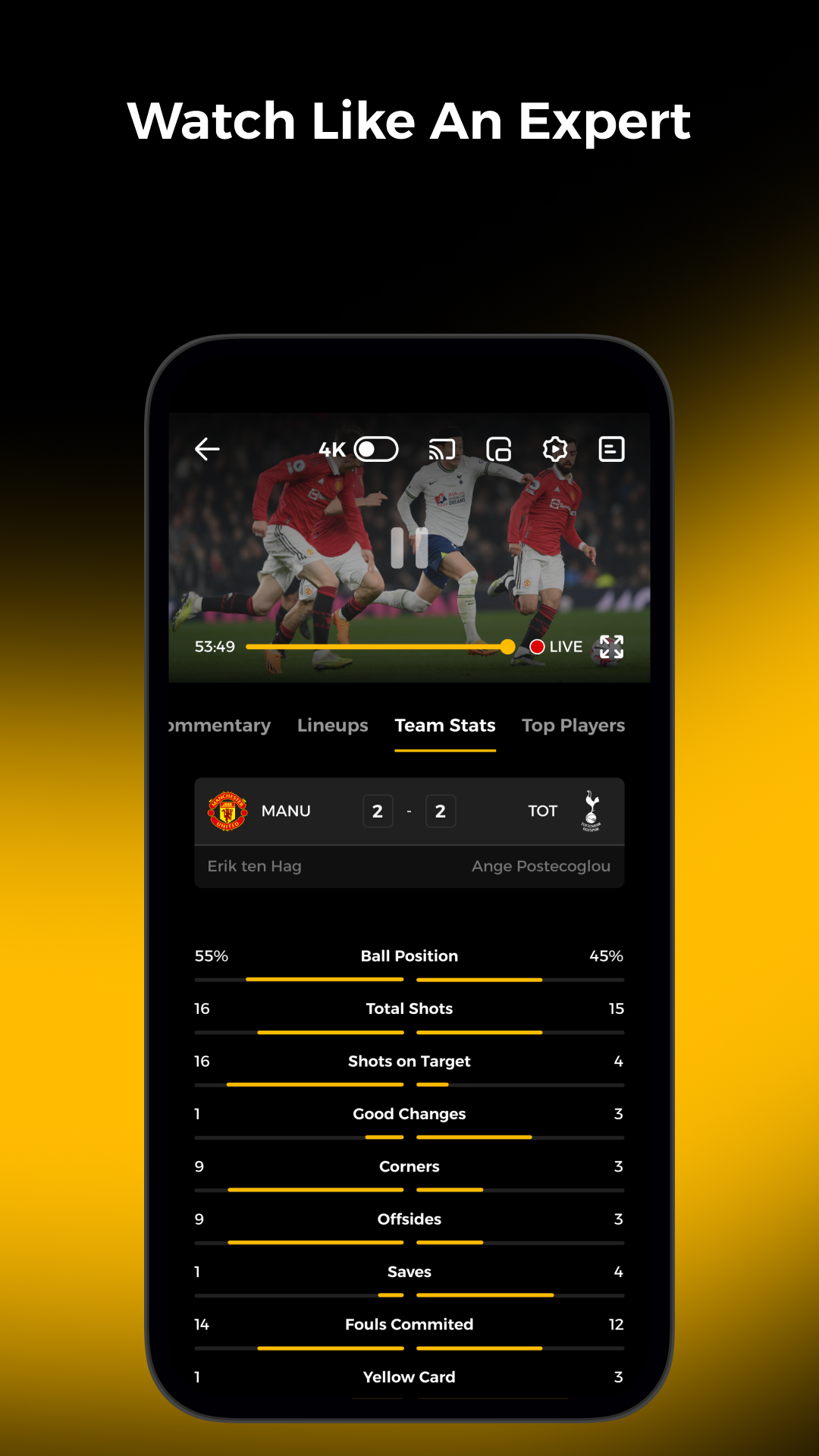 اسکرین شات 4 برنامه TOD - Watch Football & Movies