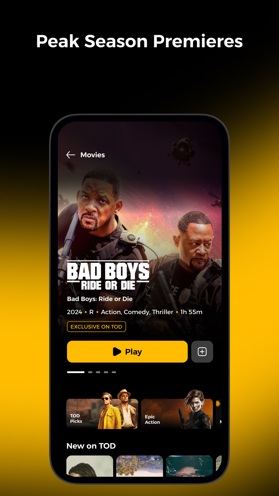 اسکرین شات 6 برنامه TOD - Watch Football & Movies