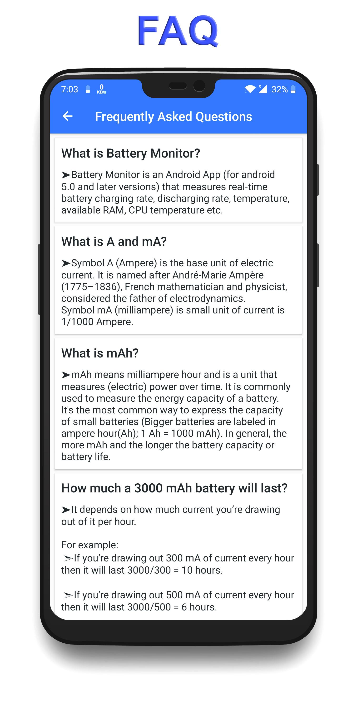 اسکرین شات 7 برنامه Battery Charging Monitor