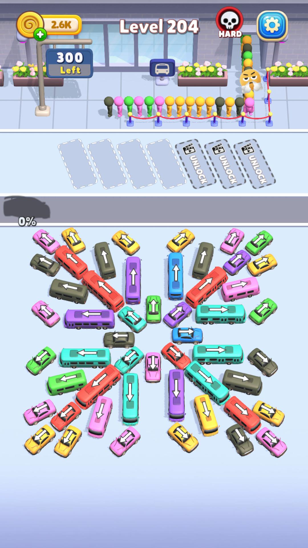 اسکرین شات 3 بازی Bus Mania - Car Parking Jam