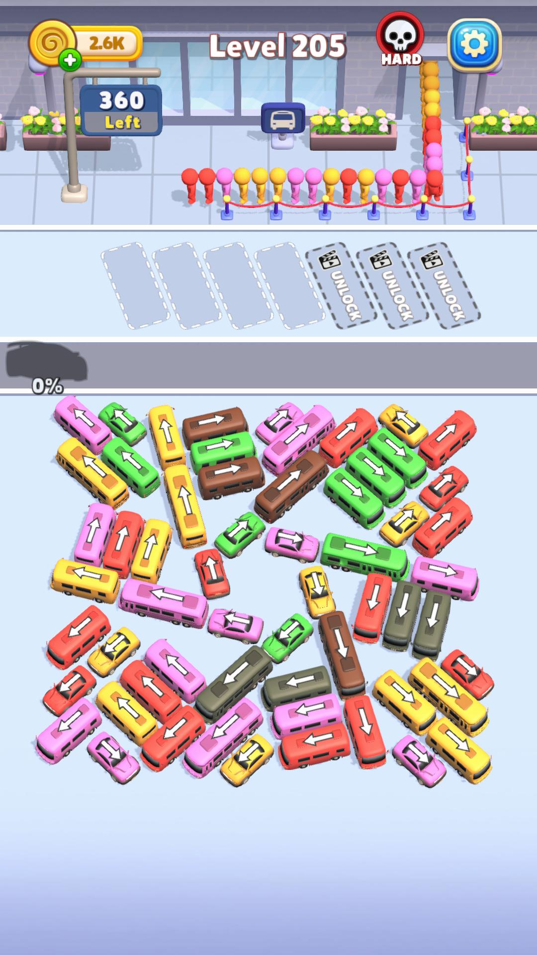 اسکرین شات 2 بازی Bus Mania - Car Parking Jam