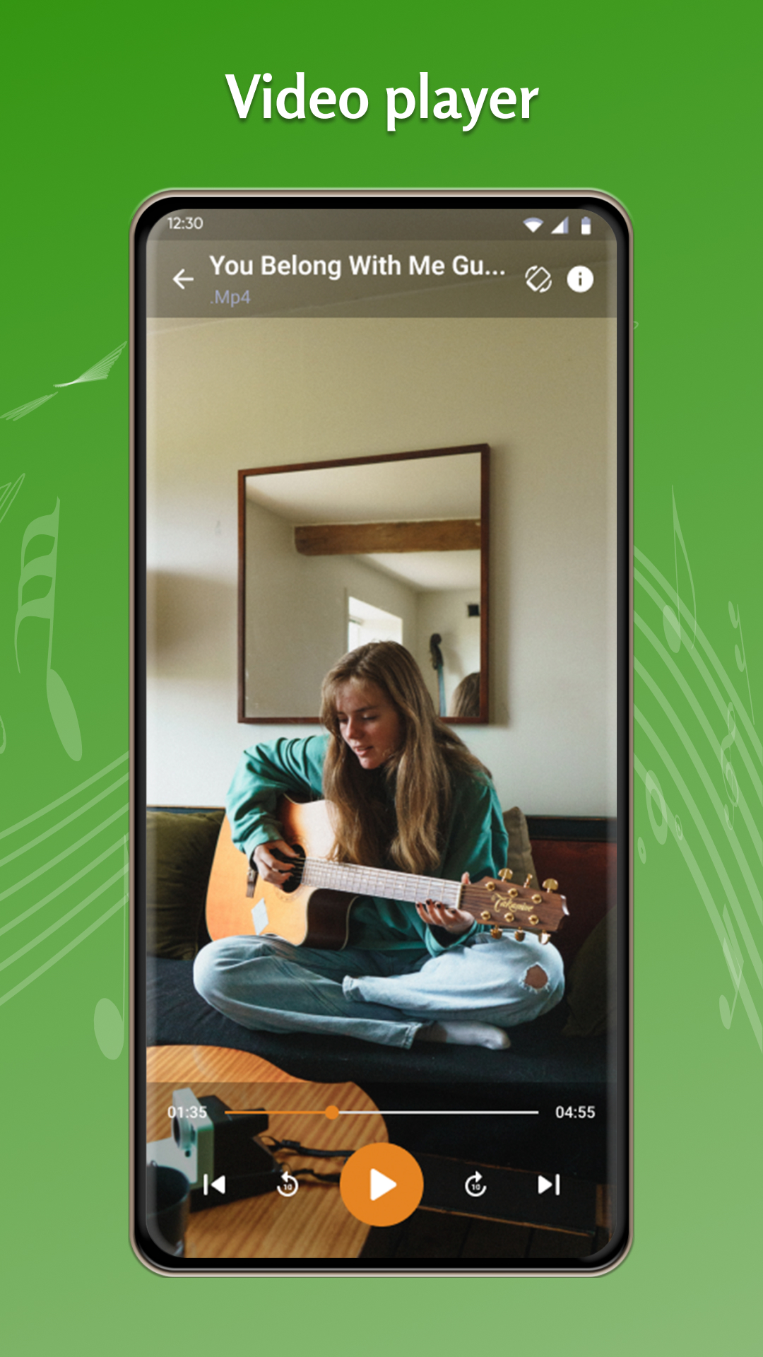اسکرین شات 4 برنامه Music Player - Video Player