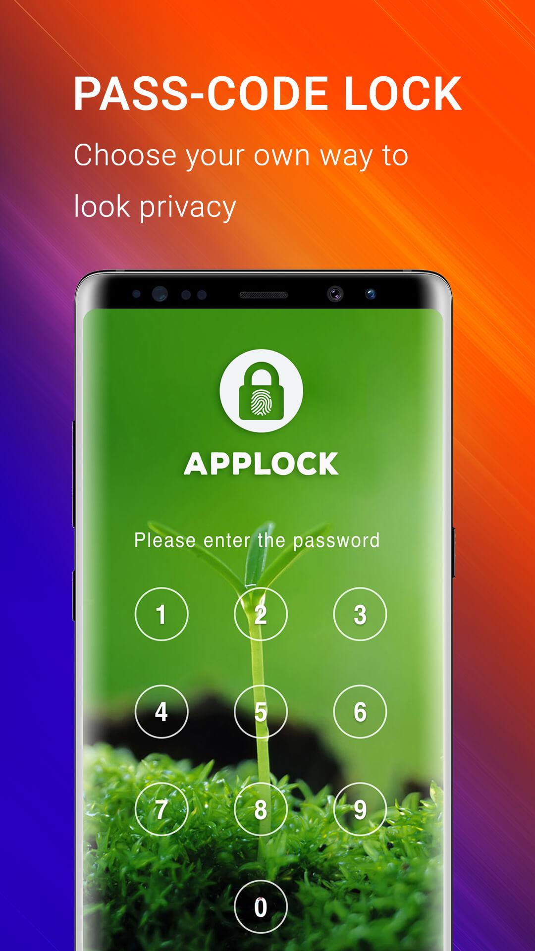 اسکرین شات 6 برنامه Applock - Fingerprint Password