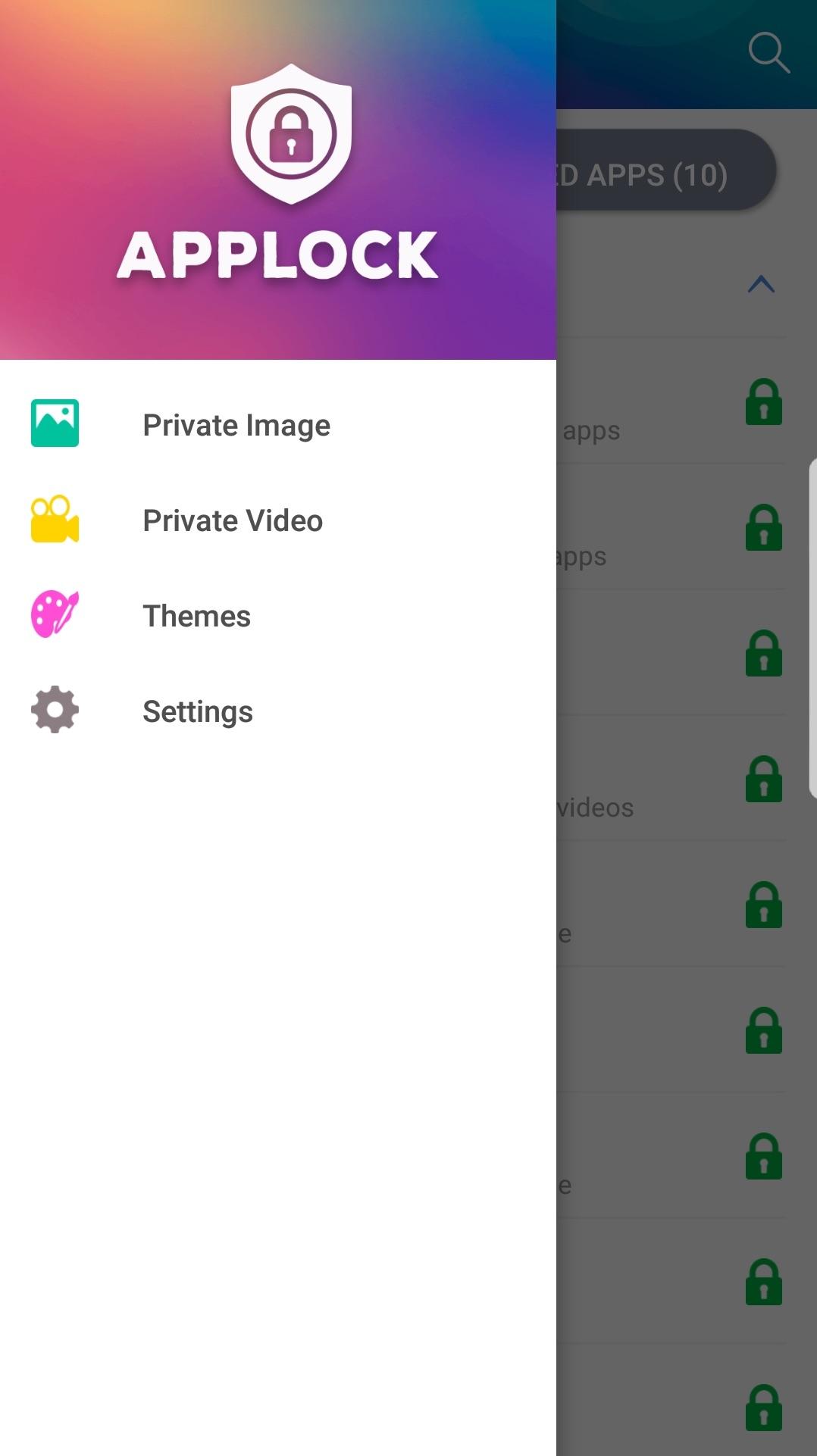اسکرین شات 8 برنامه Applock