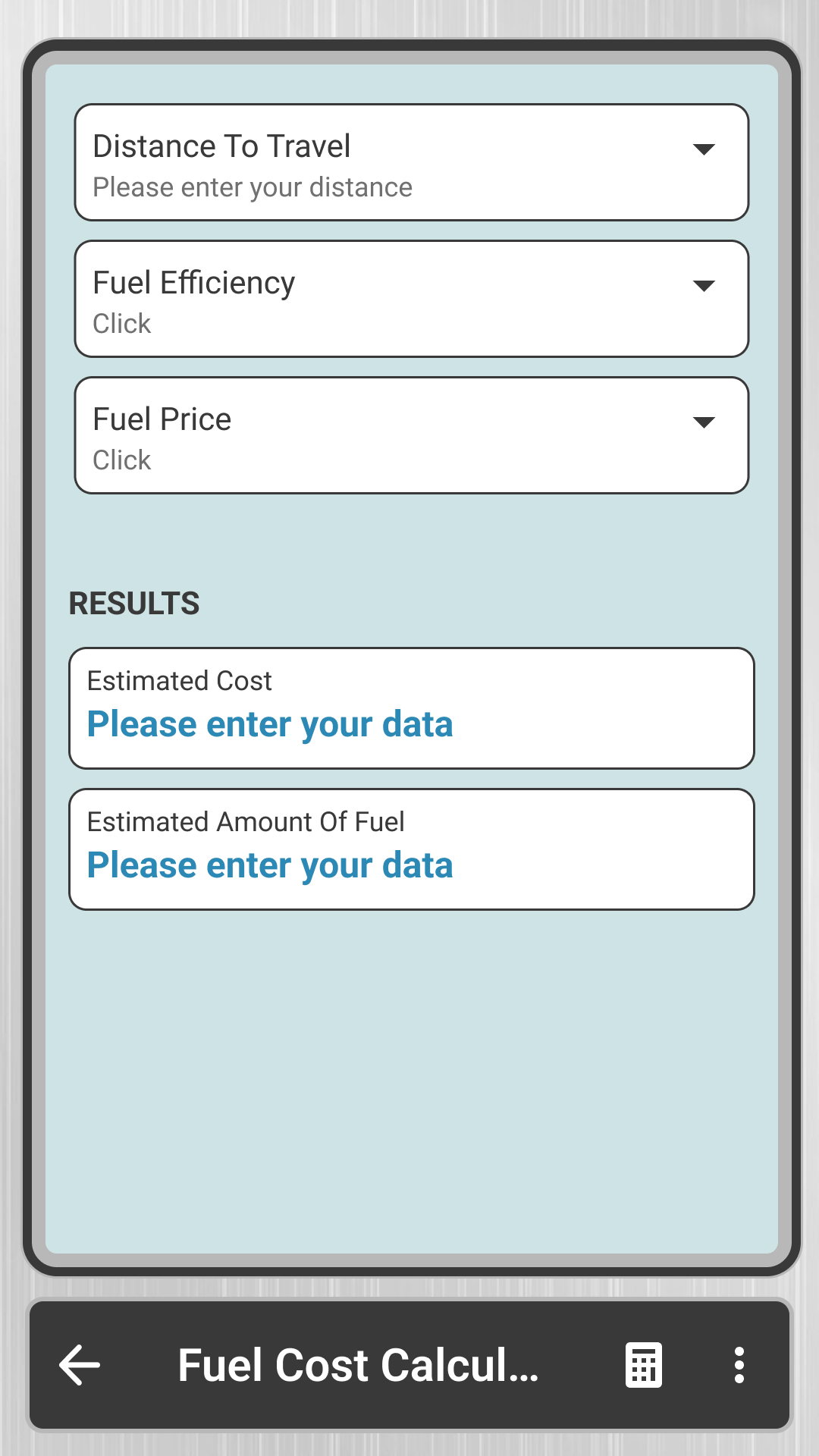 اسکرین شات 7 برنامه Calculator - Unit Converter
