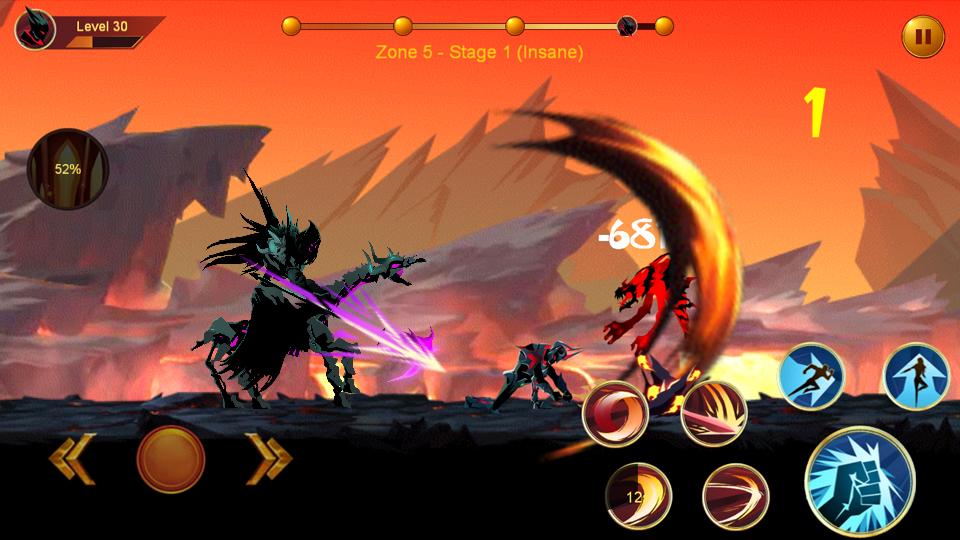 اسکرین شات 1 بازی Shadow fighter 2: Ninja games