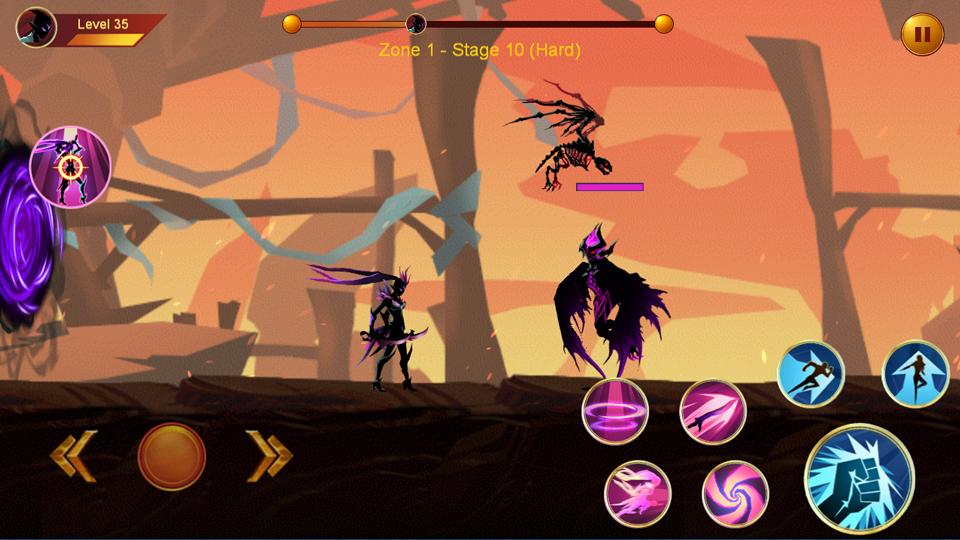 اسکرین شات 2 بازی Shadow fighter 2: Ninja games
