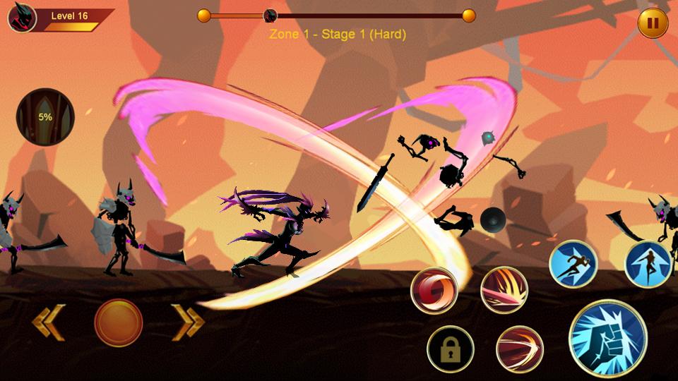 اسکرین شات 4 بازی Shadow fighter 2: Ninja games