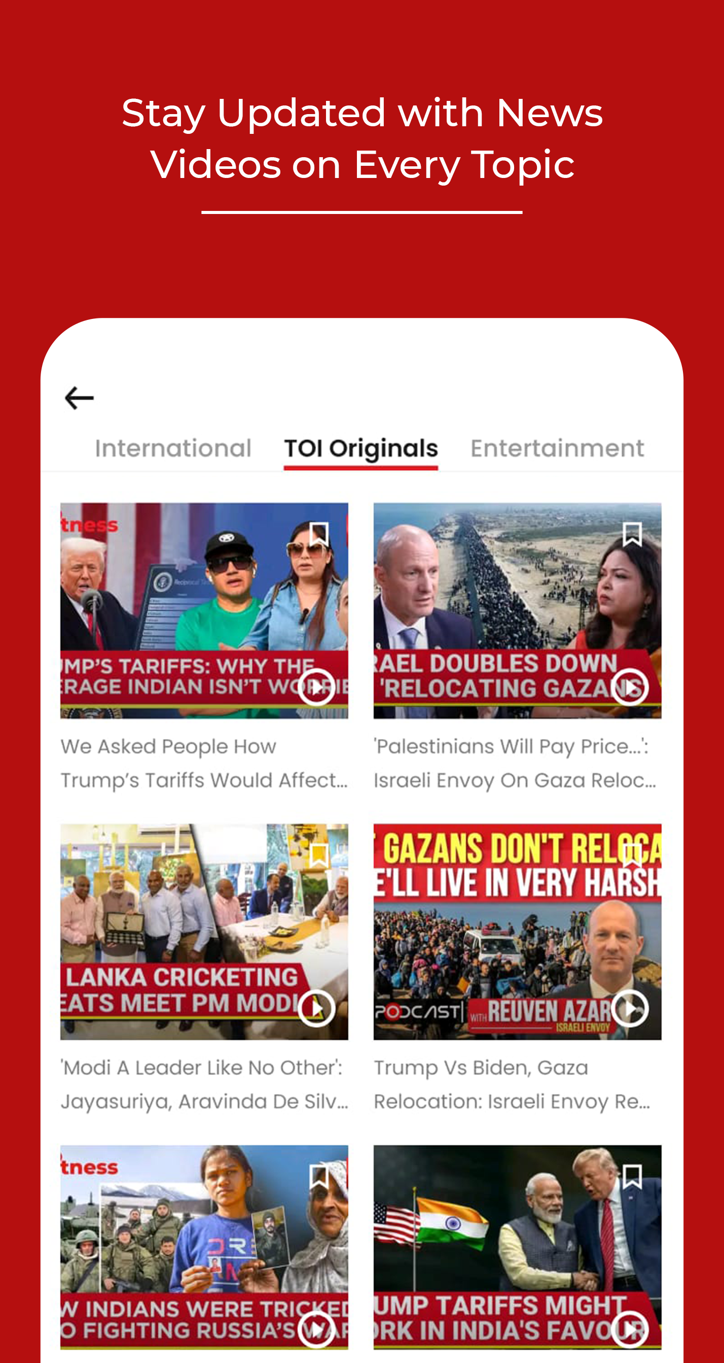 اسکرین شات 5 برنامه TOI English News, Daily ePaper