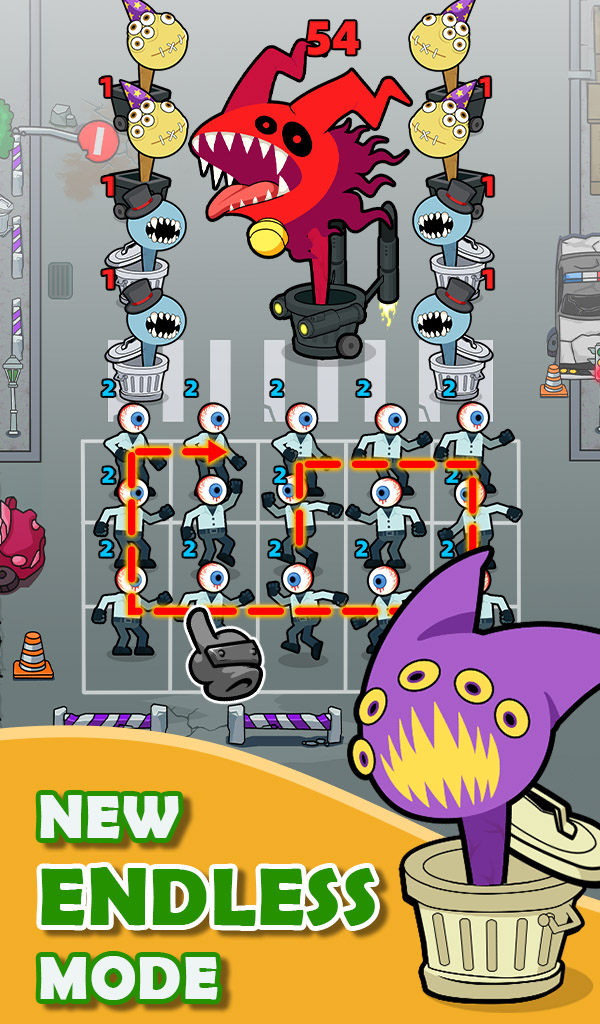 اسکرین شات 4 بازی Merge War: Monster vs Cyberman