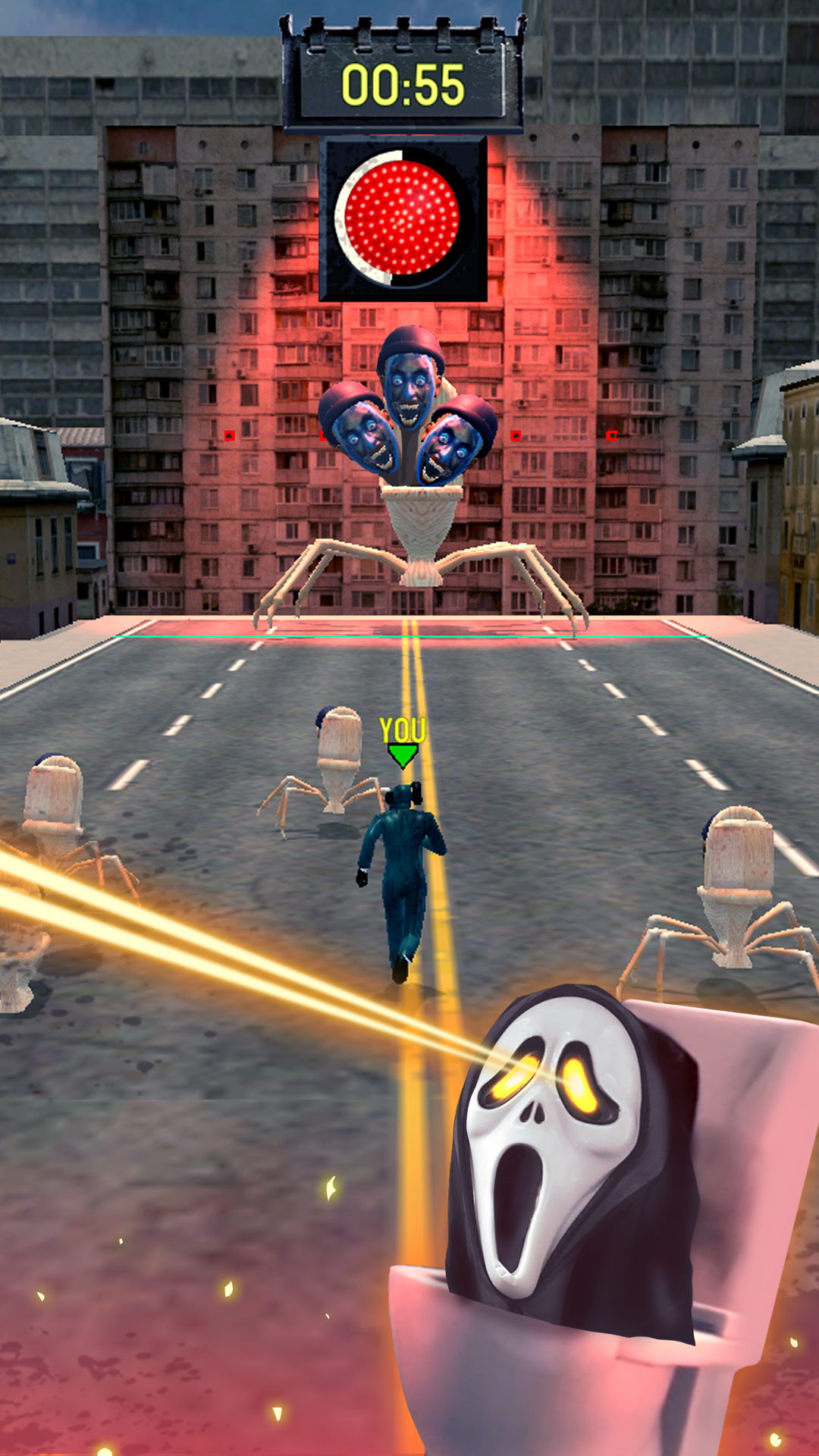 اسکرین شات 1 بازی Monster Survival Party 3D