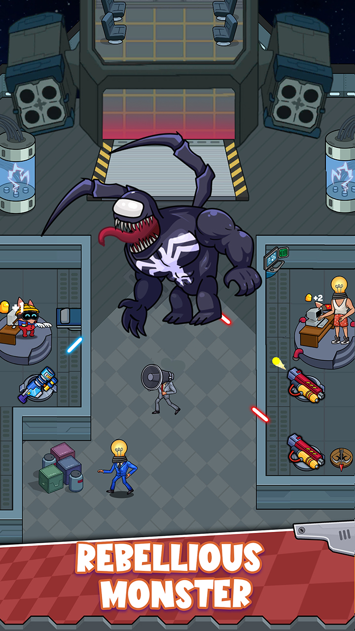 اسکرین شات 3 بازی Monster Space Survivor Battle