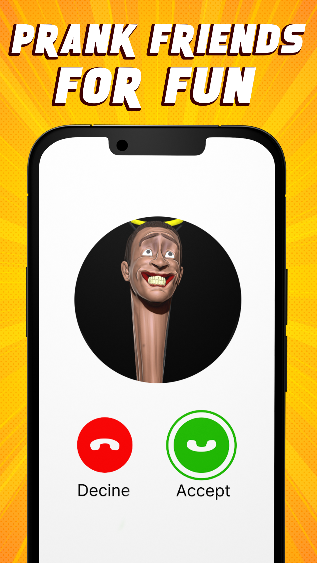 اسکرین شات 3 برنامه Monster Prank Call & Message