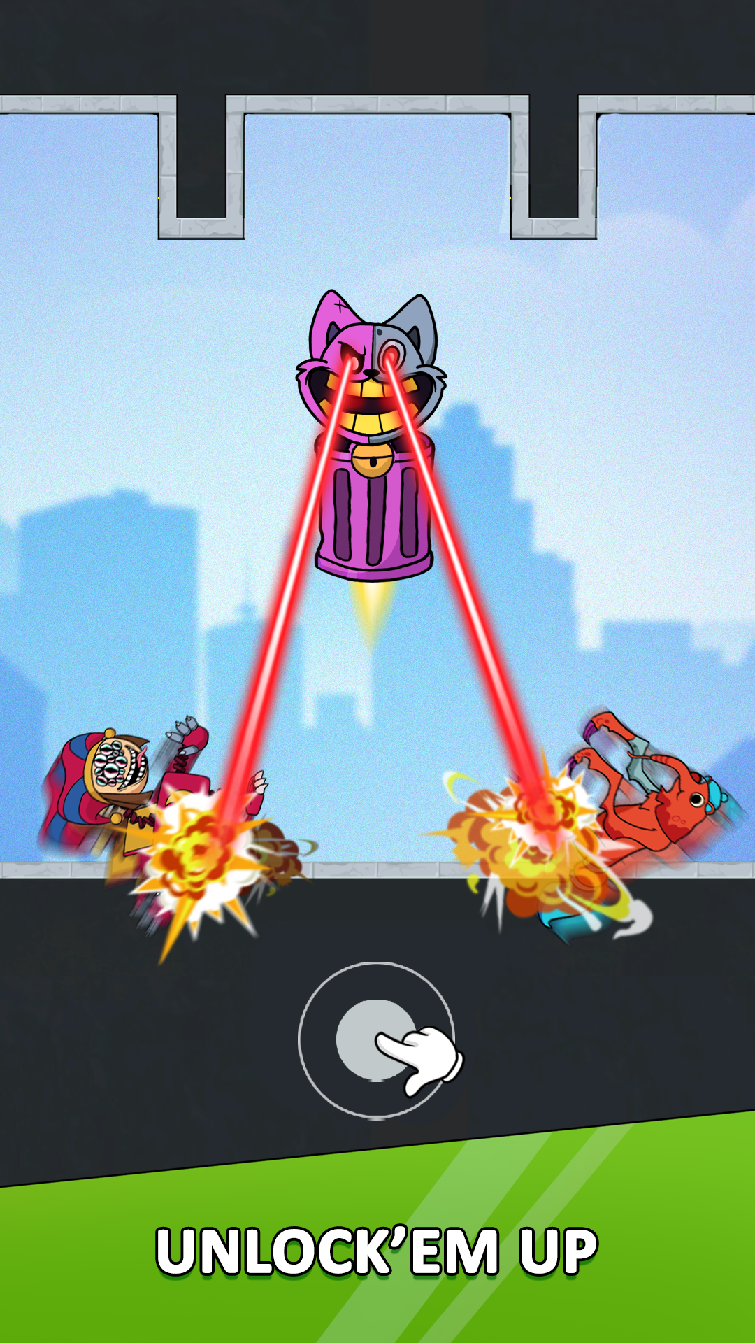 اسکرین شات 5 بازی Head Monster: Move Survival