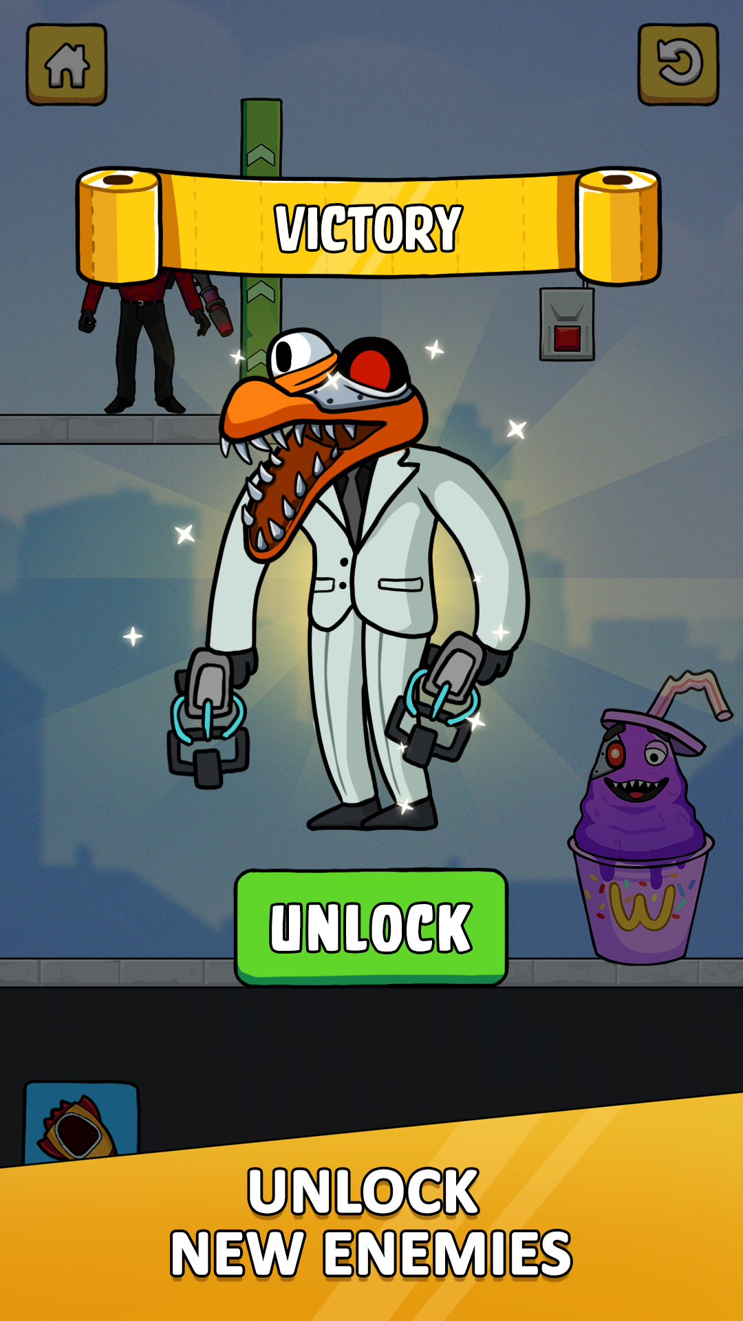 اسکرین شات 4 بازی Head Monster: Move Survival