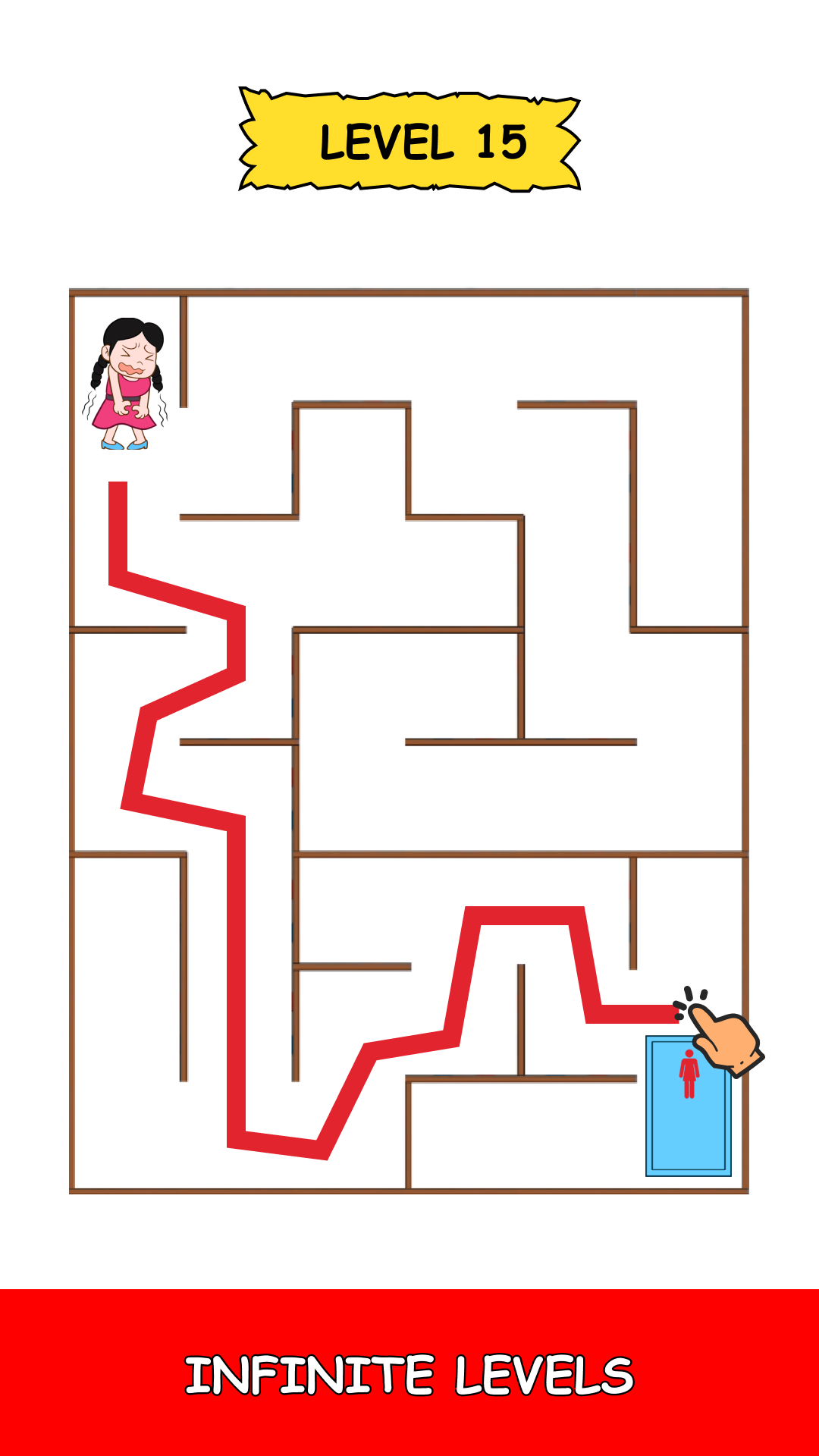 اسکرین شات 4 بازی Toilet Rush: Draw to Toilet