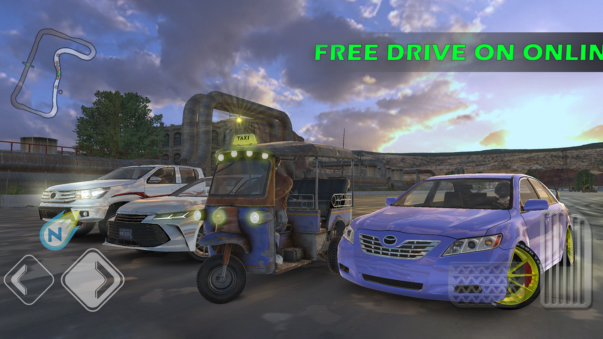 اسکرین شات 6 بازی Racing in Car - Multiplayer