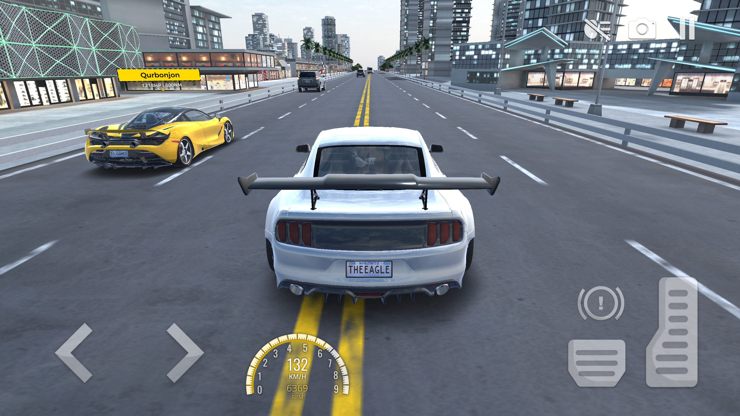 اسکرین شات 7 بازی Traffic Racer Pro : Car Games