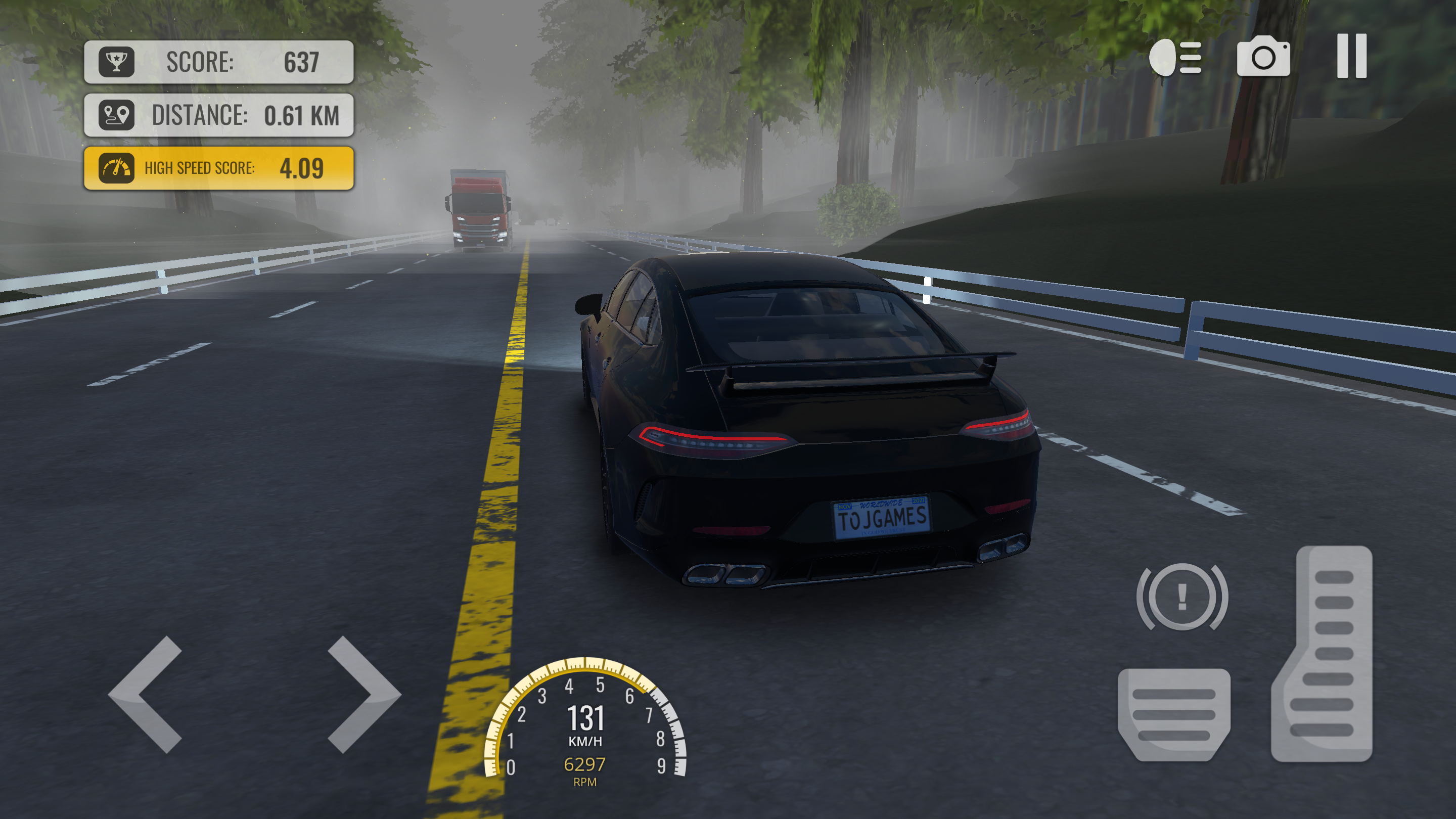 اسکرین شات 8 بازی Traffic Racer Pro : Car Games