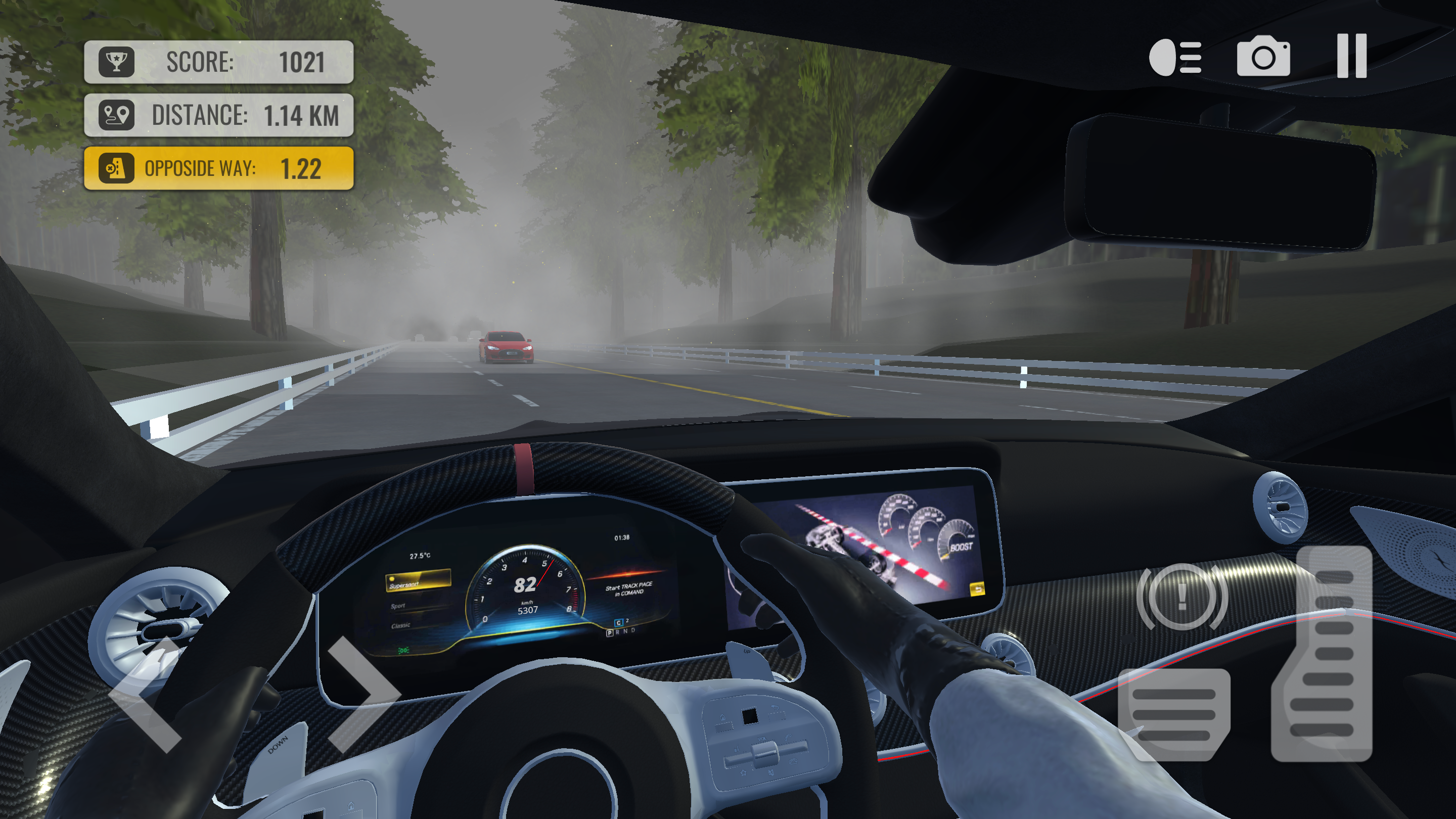 اسکرین شات 2 بازی Traffic Racer Pro : Car Games