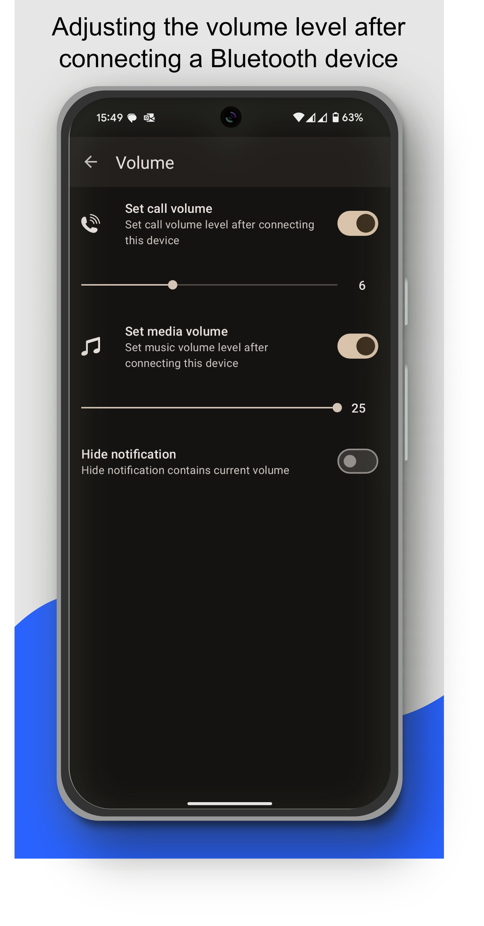 اسکرین شات 7 برنامه Bluetooth Audio Connect Widget