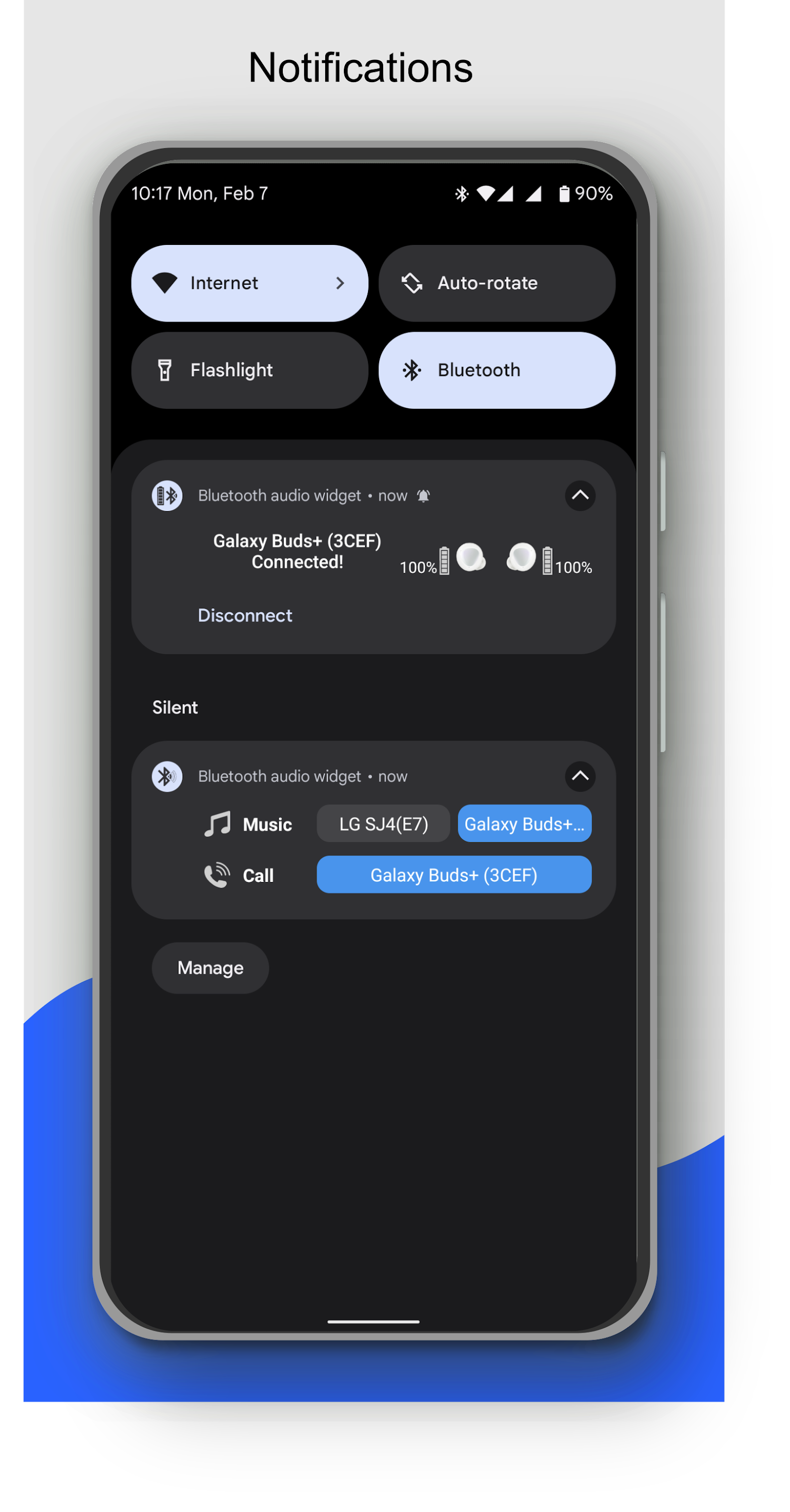 اسکرین شات 8 برنامه Bluetooth Audio Connect Widget