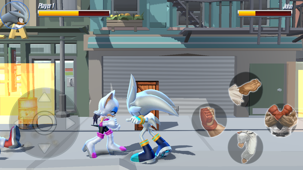 اسکرین شات 2 بازی blue hedgehog beat 'em up