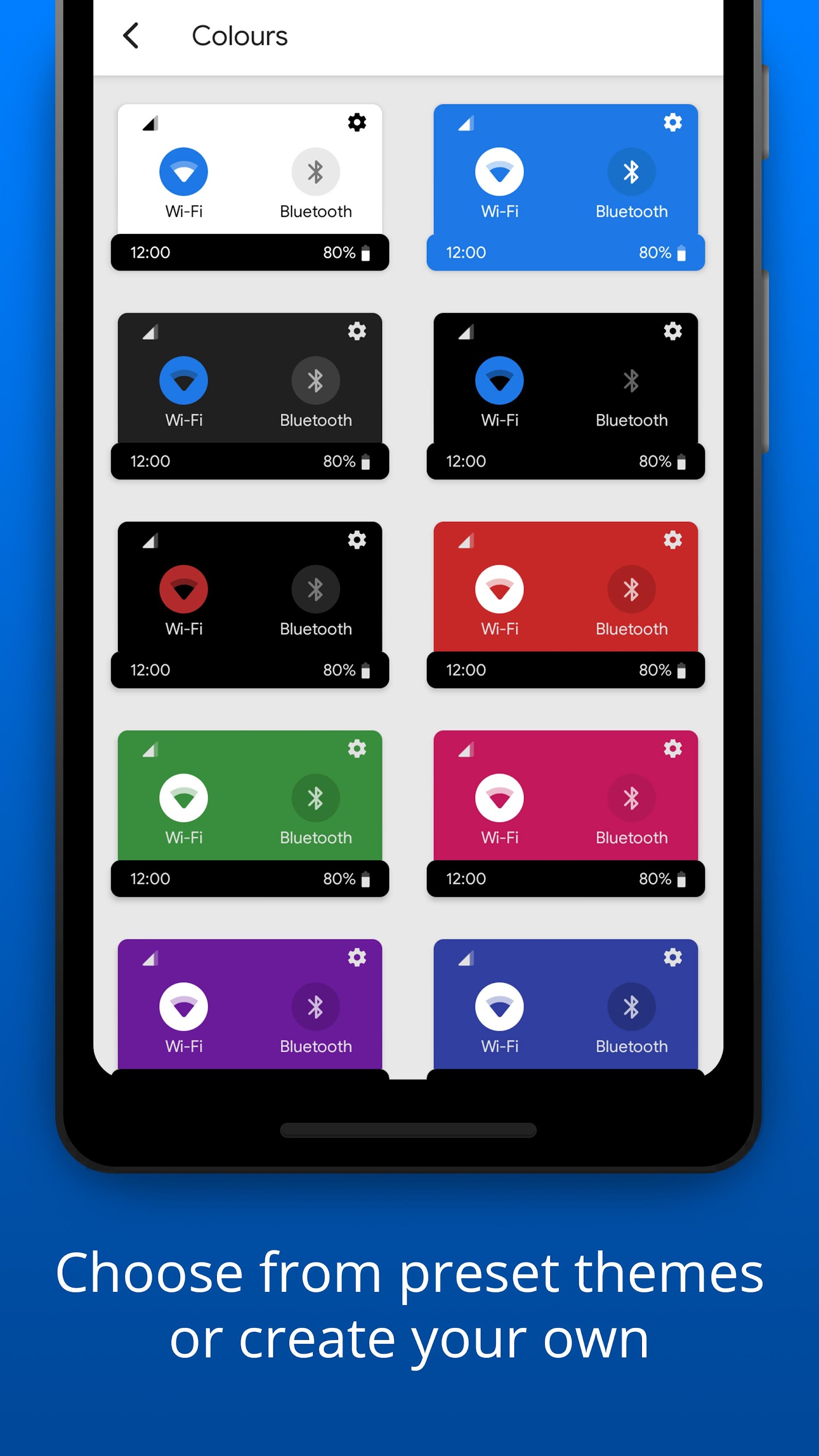 اسکرین شات 7 برنامه Bottom Quick Settings