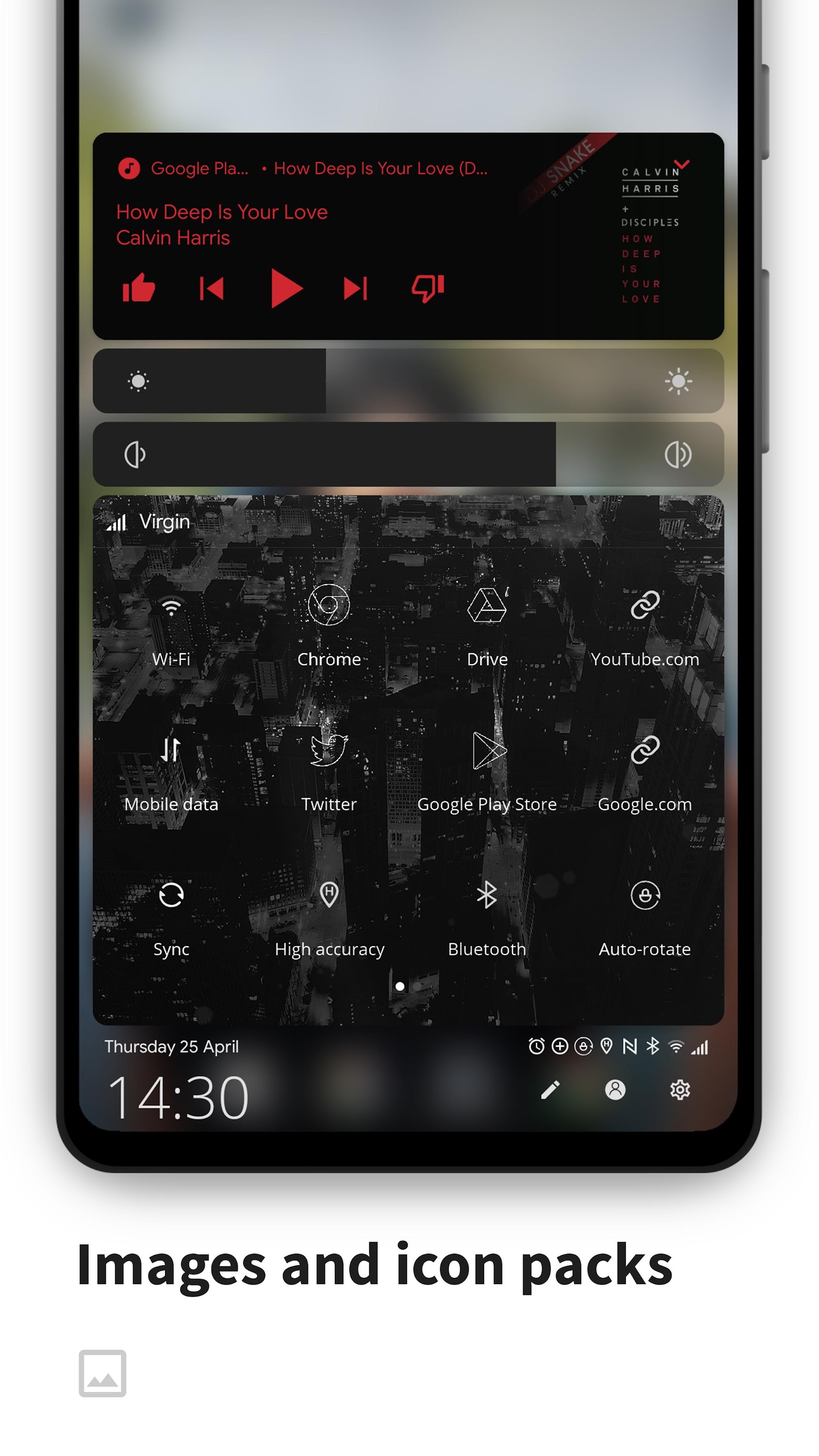 اسکرین شات 3 برنامه MIUI-ify: Custom Notifications