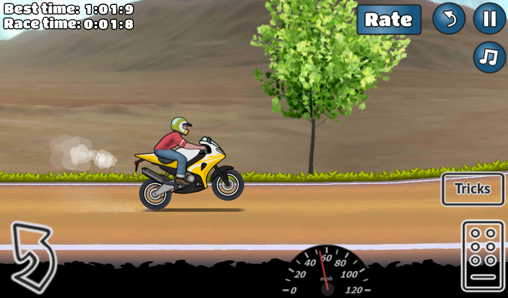 اسکرین شات 3 بازی Wheelie Challenge