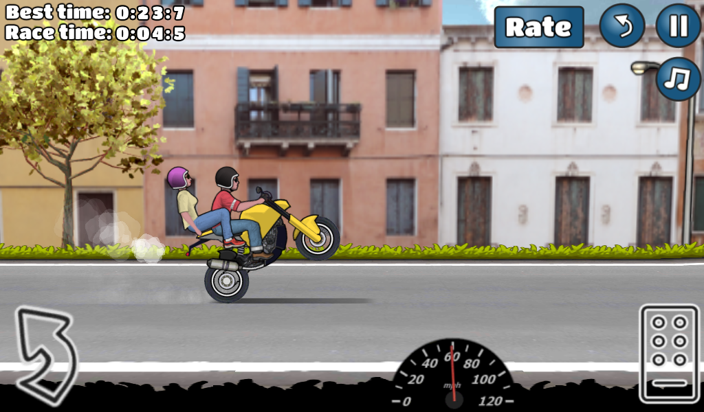 اسکرین شات 4 بازی Wheelie Challenge