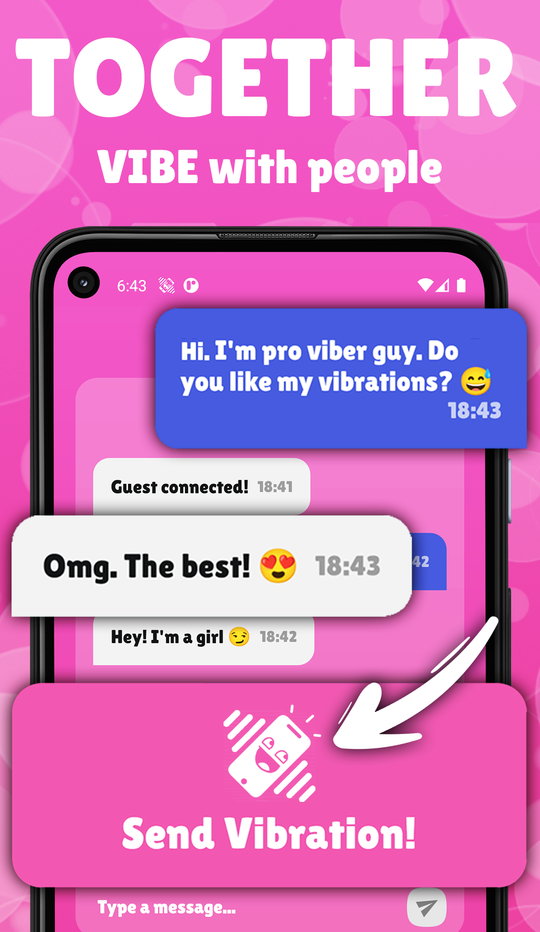 اسکرین شات 4 برنامه Vibrator: Strong Vibration App