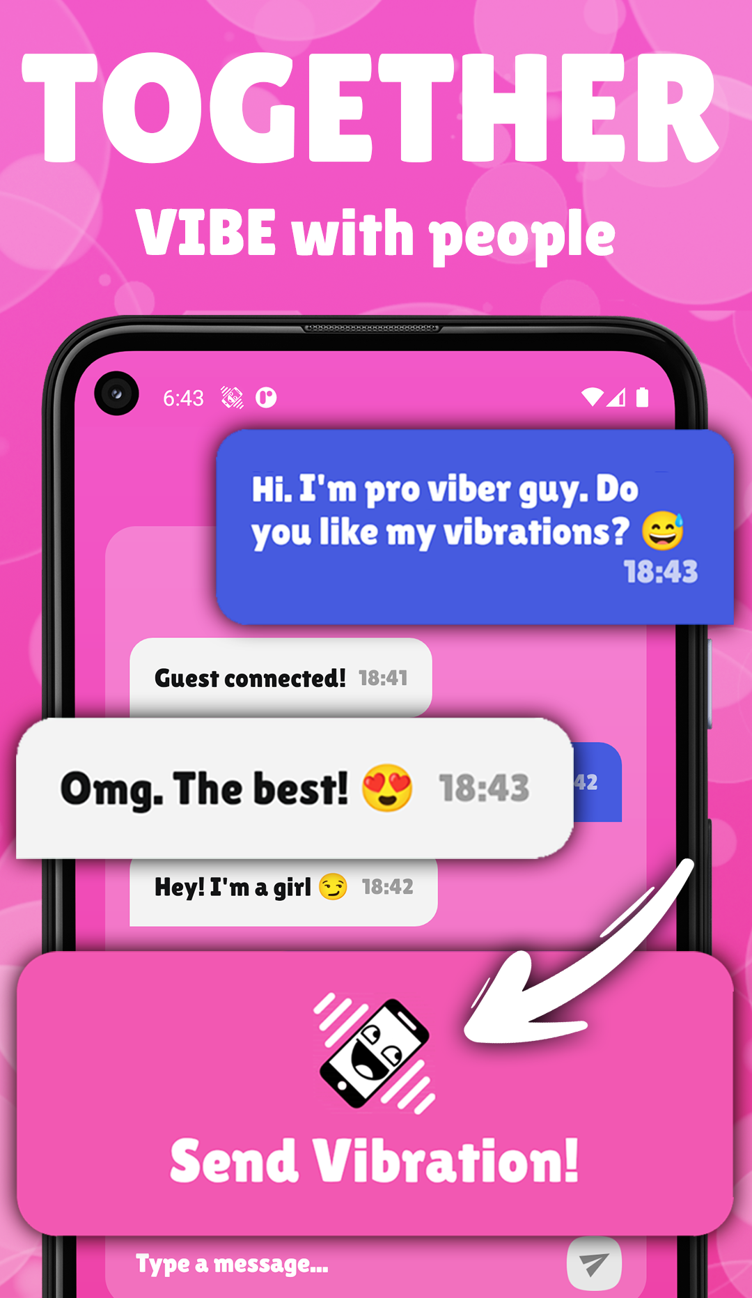 اسکرین شات 4 برنامه Vibrator: Strong Vibration App