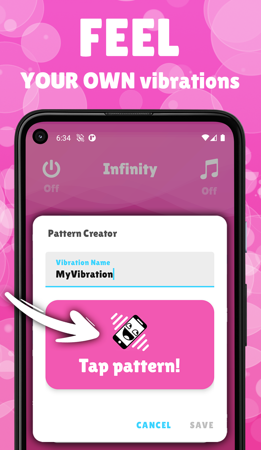 اسکرین شات 5 برنامه Vibrator: Strong Vibration App