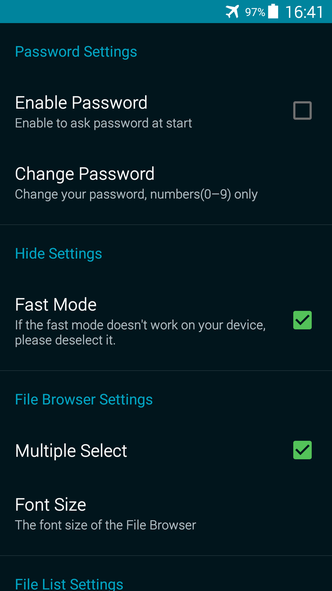 اسکرین شات 5 برنامه File Hide Expert-Hide Pictures