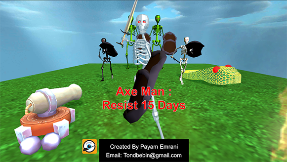 اسکرین شات 1 بازی Axe Man (15 Days Resist)