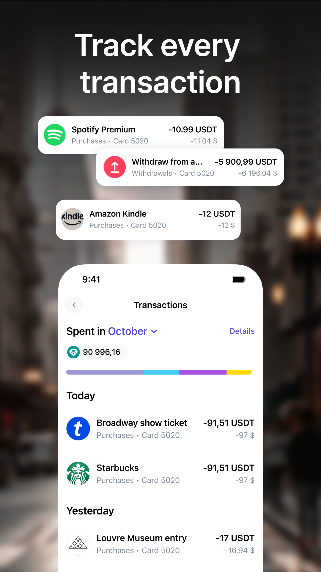 اسکرین شات 4 برنامه Tonhub: Crypto Wallet & Card