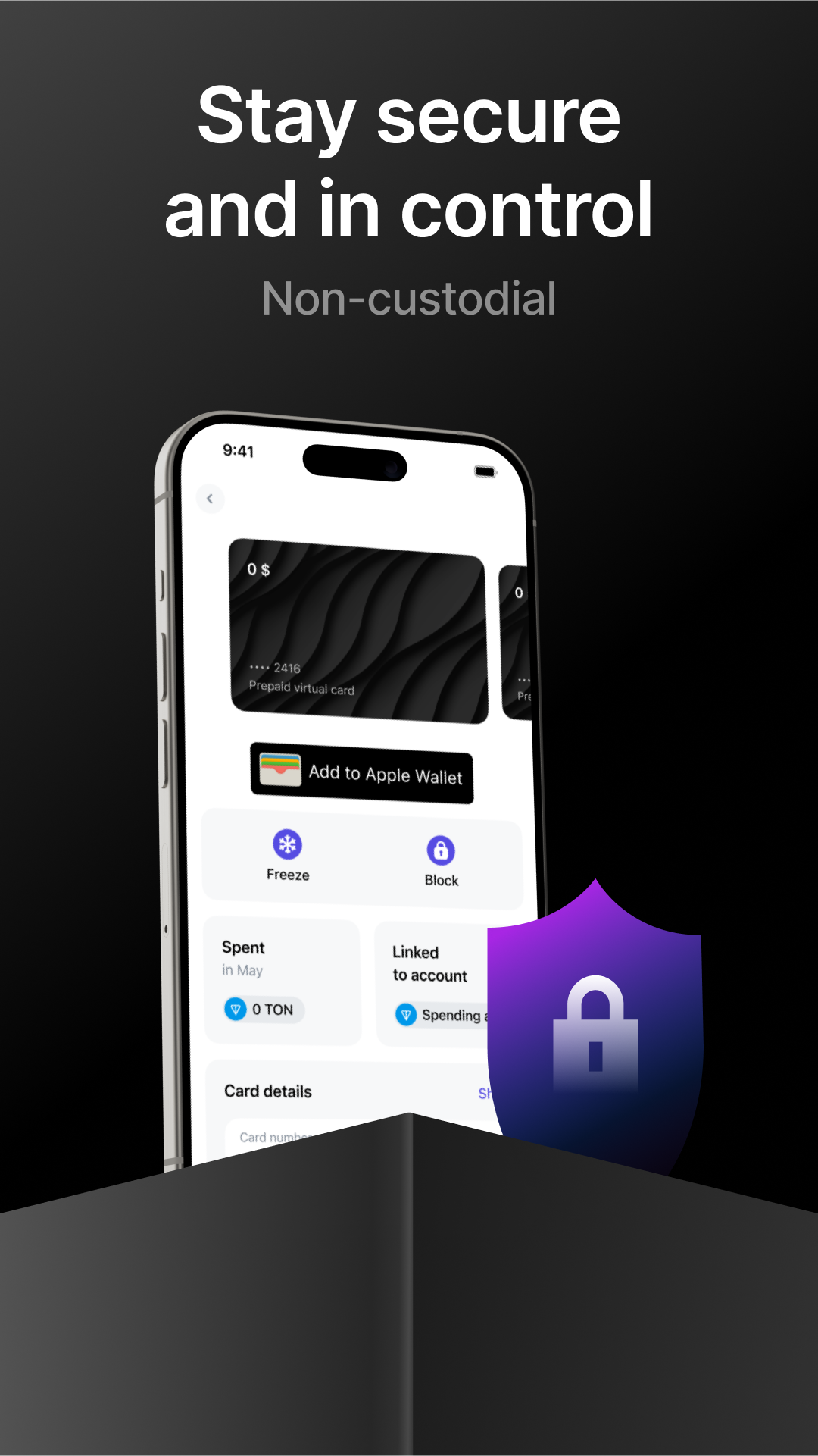 اسکرین شات 5 برنامه Tonhub: Crypto Wallet & Card