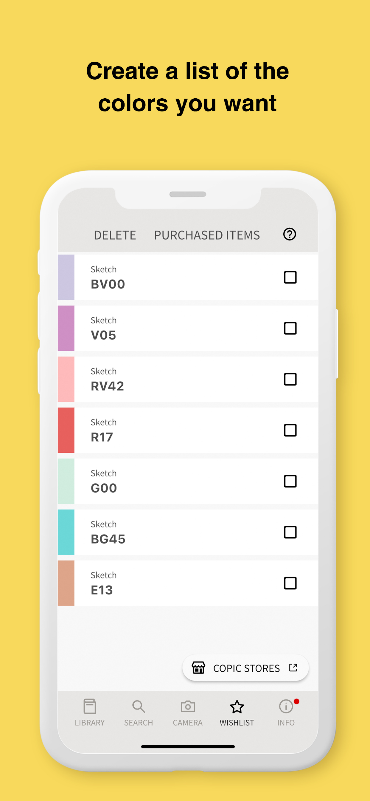 اسکرین شات 7 برنامه COPIC Collection