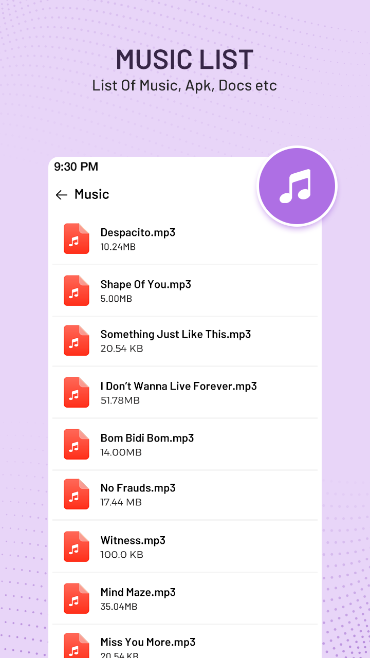 اسکرین شات 5 برنامه My Files - File Manager