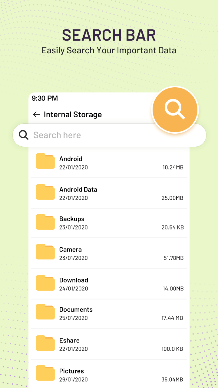 اسکرین شات 4 برنامه My Files - File Manager