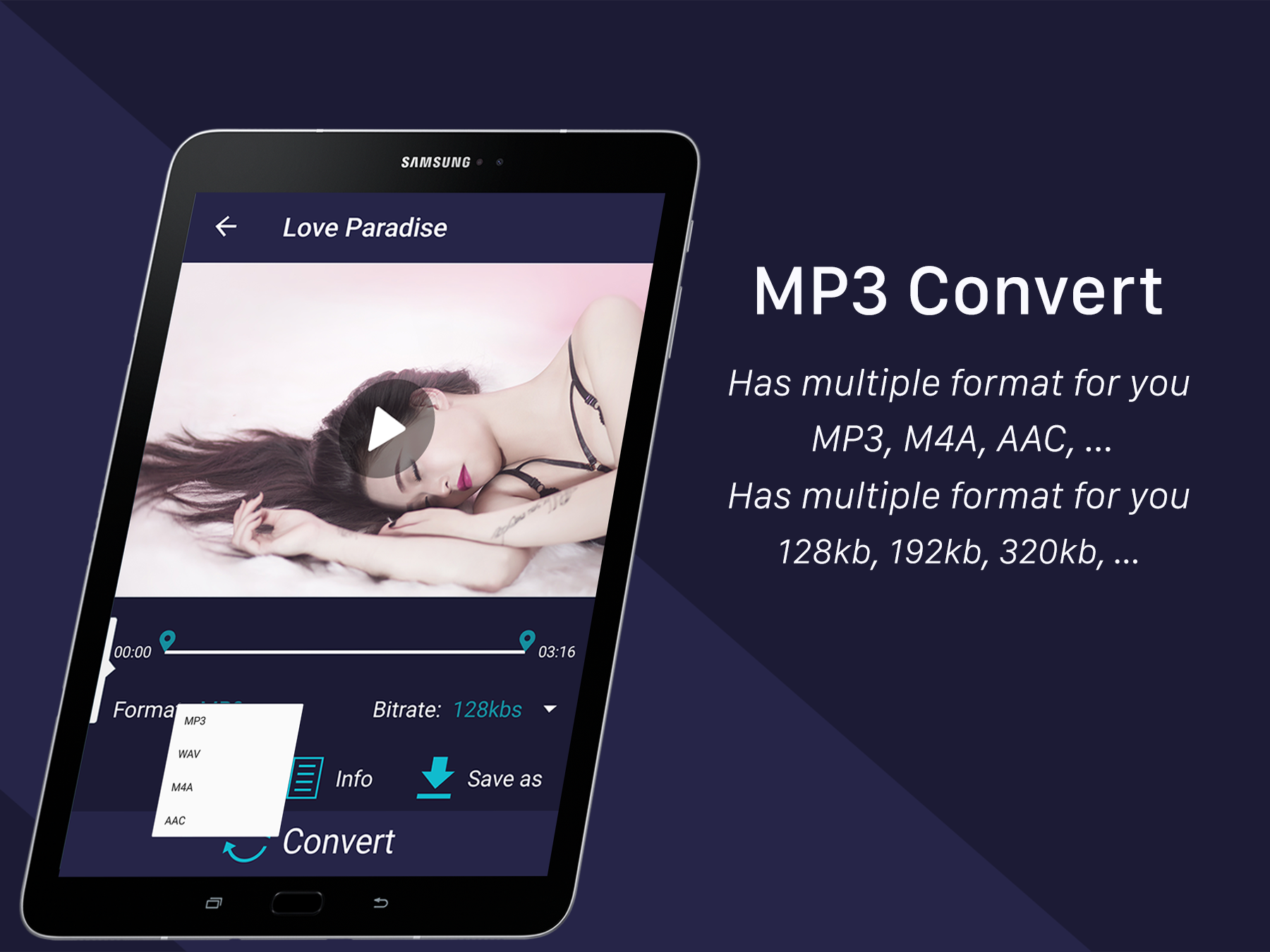 اسکرین شات 6 برنامه MP3 converter