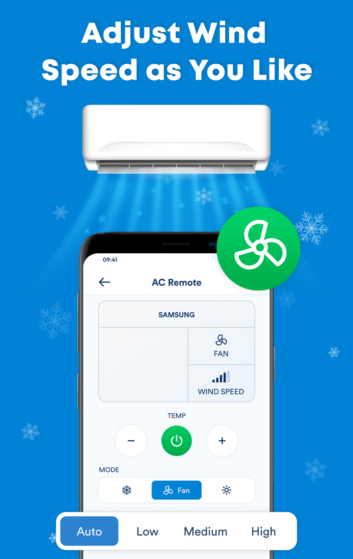 اسکرین شات 3 برنامه AC Remote Control Pro