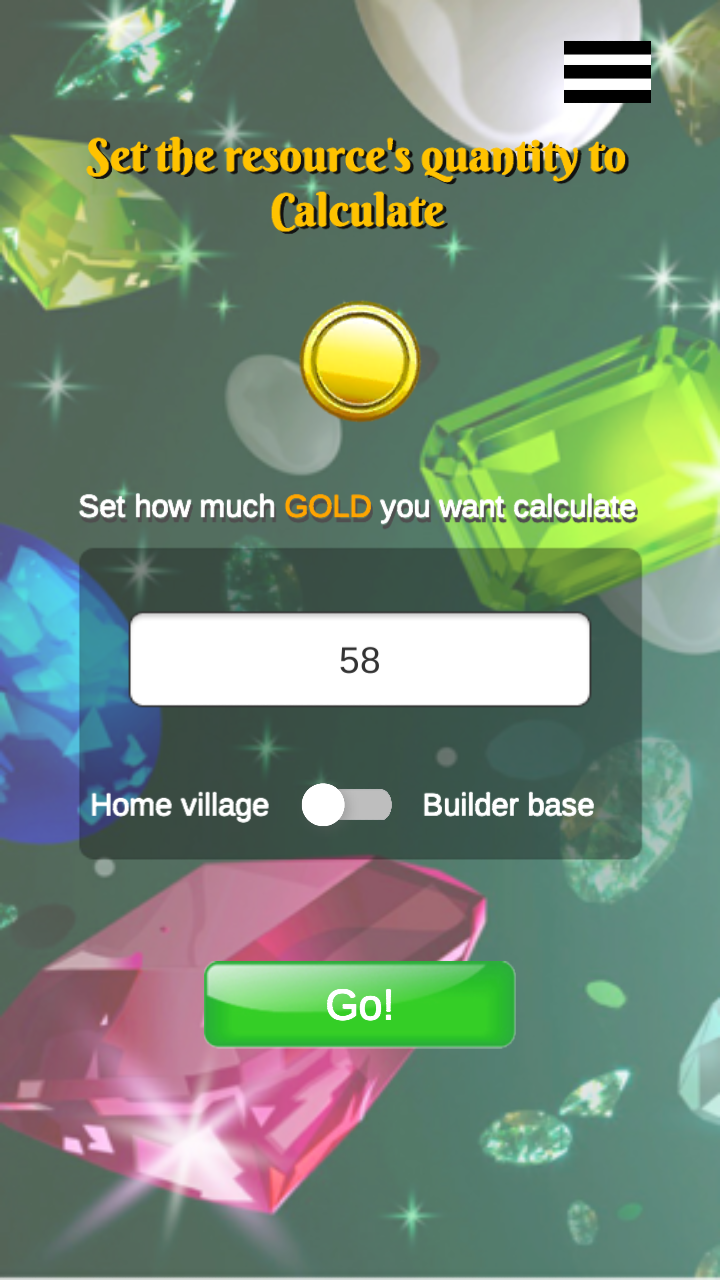 اسکرین شات 4 برنامه Gems calc for clashers game
