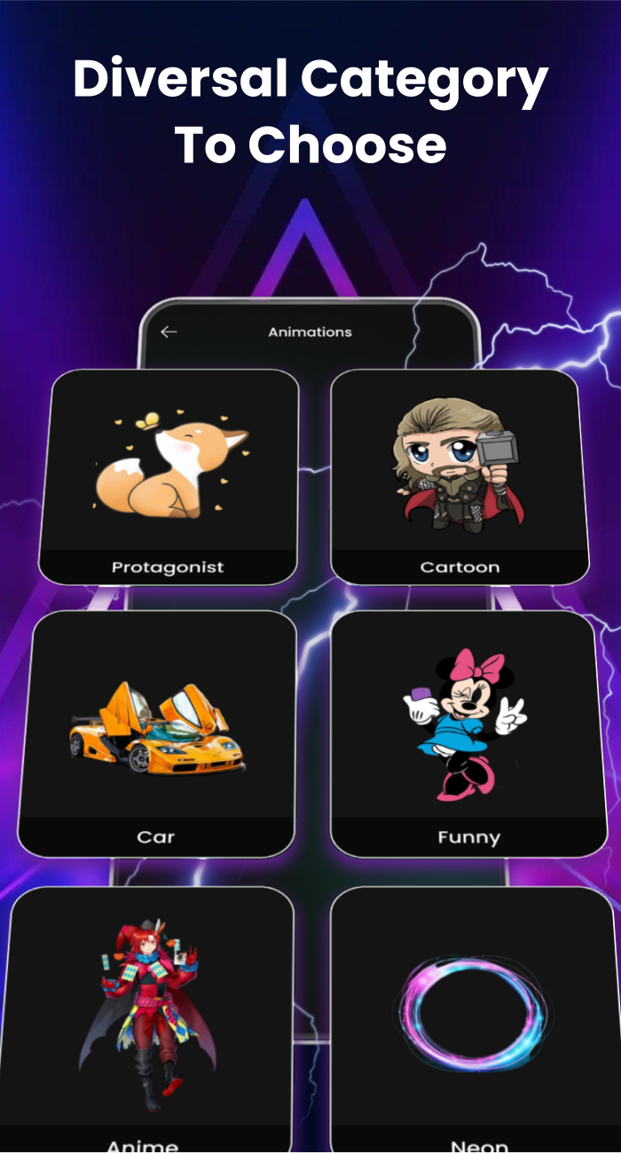 اسکرین شات 3 برنامه Battery Charging Animation 3D