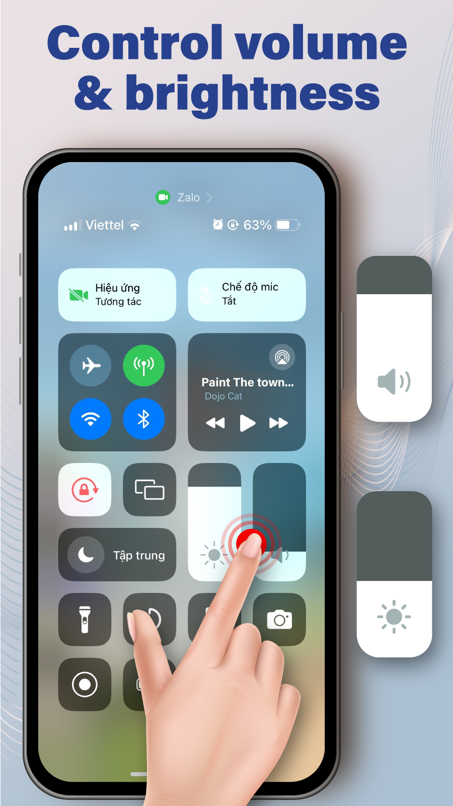 اسکرین شات 2 برنامه Control Center Simple