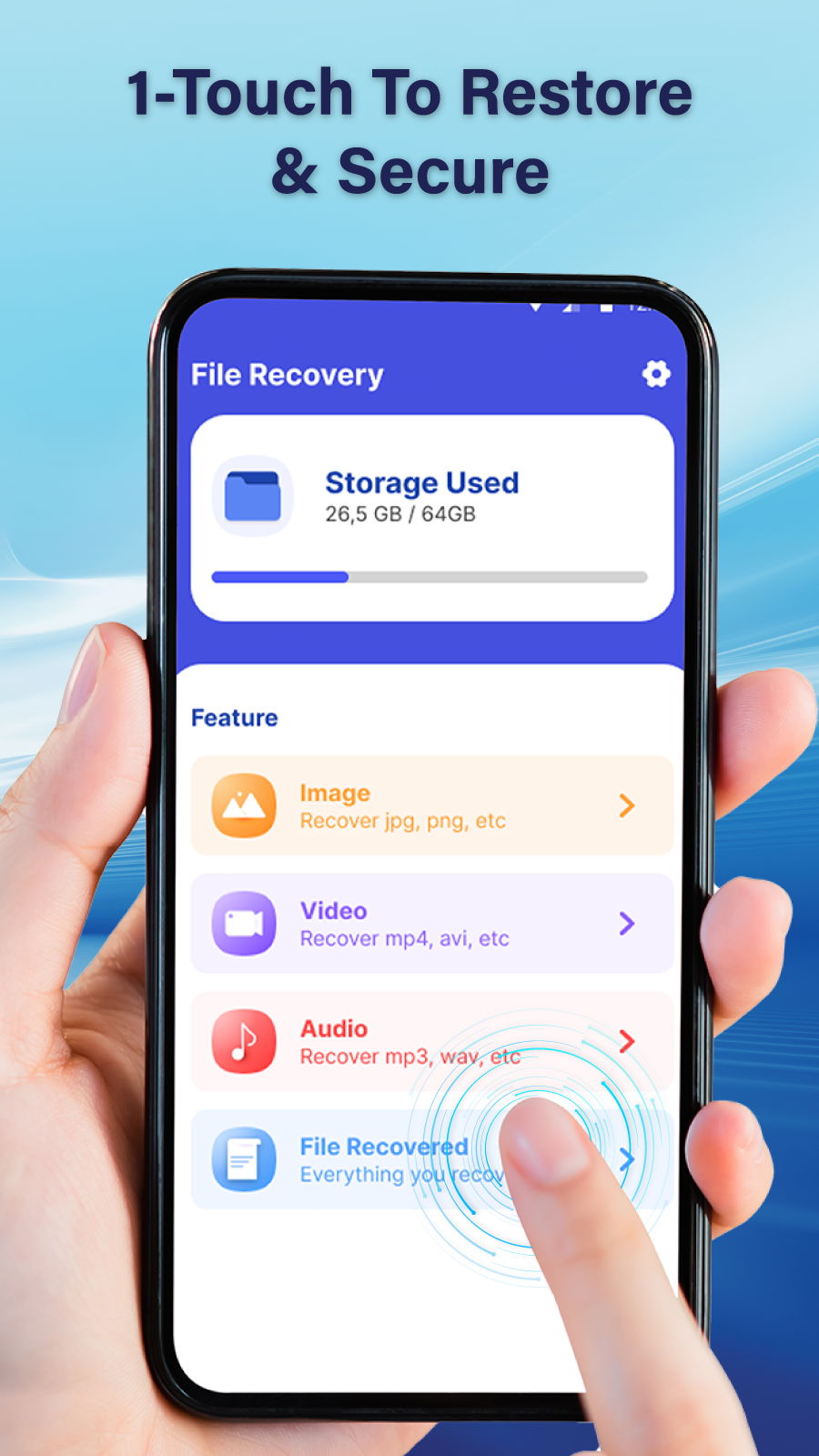اسکرین شات 4 برنامه File Miner - Photo Recovery