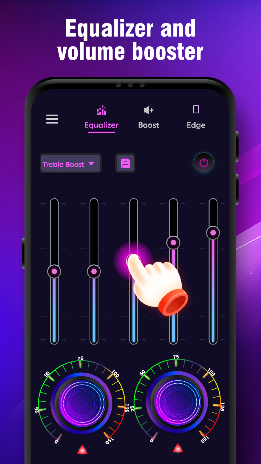 اسکرین شات 3 برنامه Volume Booster: Sound Booster