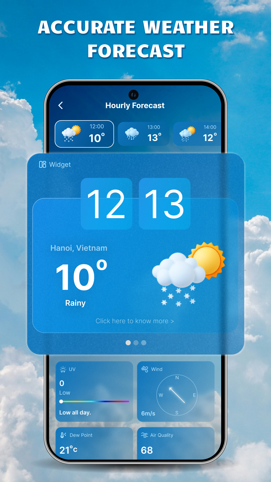 اسکرین شات 2 برنامه Weather Tracker: Daily Weather